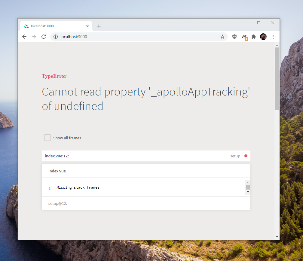 Latest Nuxt Composition API is not working · Issue 383 · nuxtmodules/apollo · GitHub